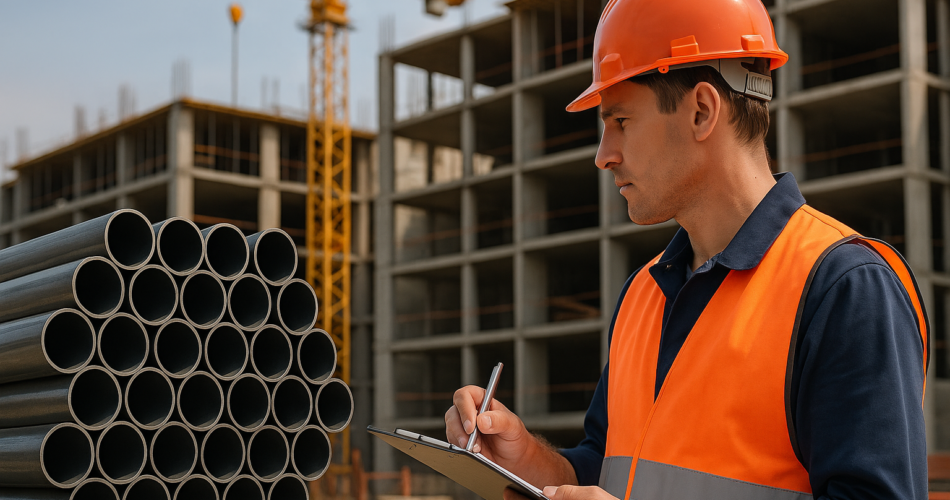 construção civil e tubos de aço carbono